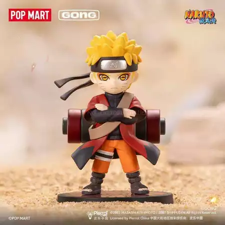 POP MART Naruto Shippuden Akatsuki Arc Series Trendy Blind Random Toys Mystery Box Guess Act